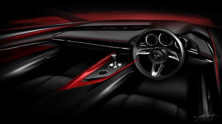 Торпедо Mazda Kai Concept 2017 года  (фото 24 из 26)